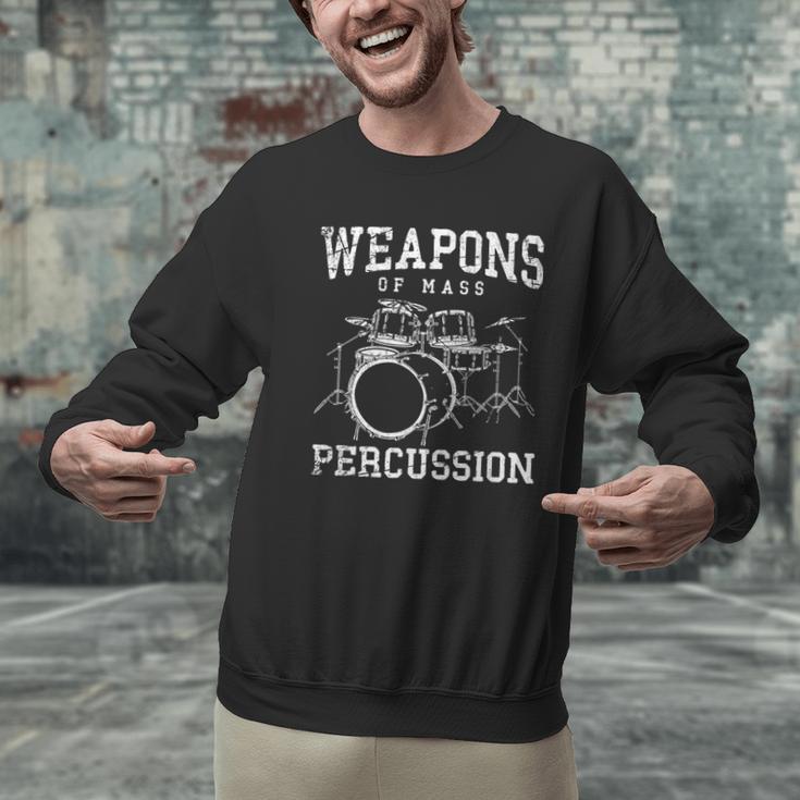 Rock Musician Drummer Drum Kit Men Graphic Sweatshirt Rock Musician Drummer Drum Kit Men Graphic Sweatshirt