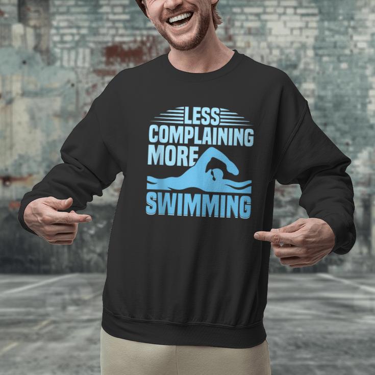 Swim Coach Swim Training Swimming Sport Men Graphic Sweatshirt Swim Coach Swim Training Swimming Sport Men Graphic Sweatshirt