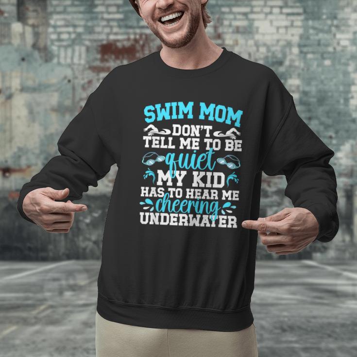 Swim Mom Swimming Mom Of A Swimmer Mama Men Graphic Sweatshirt Swim Mom Swimming Mom Of A Swimmer Mama Men Graphic Sweatshirt