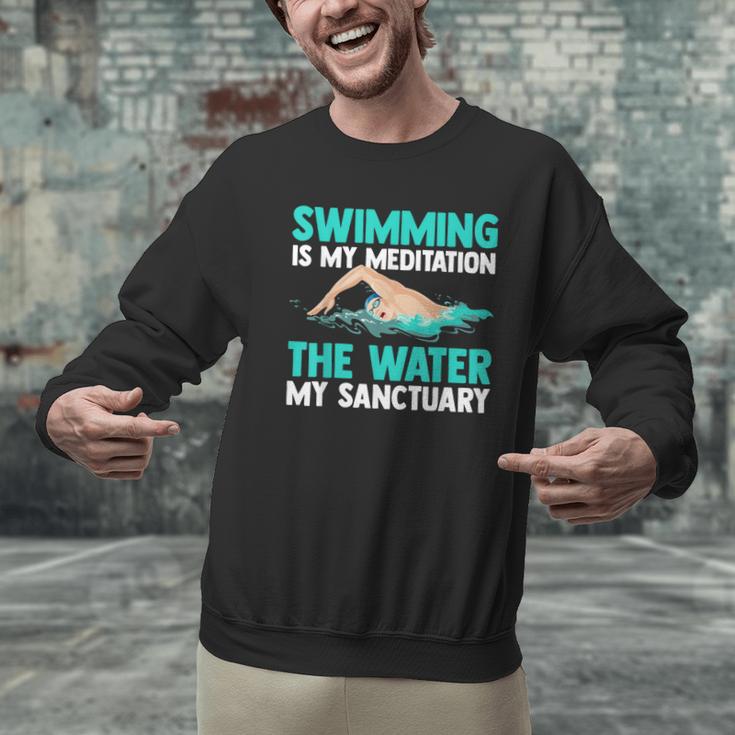 Swim Swimmers Swimming Men Graphic Sweatshirt Swim Swimmers Swimming Men Graphic Sweatshirt