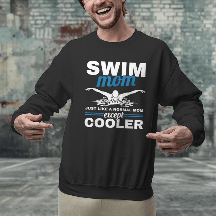 Swimmer Mother Swimming Women Swim Mom Like A Normal Mom Men Graphic Sweatshirt Swimmer Mother Swimming Women Swim Mom Like A Normal Mom Men Graphic Sweatshirt