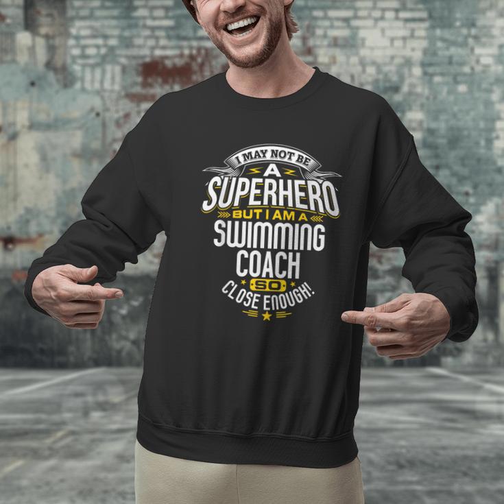 Swimming Coach TShirt Idea Superhero Swimming Shirt Men Graphic Sweatshirt Swimming Coach TShirt Idea Superhero Swimming Shirt Men Graphic Sweatshirt