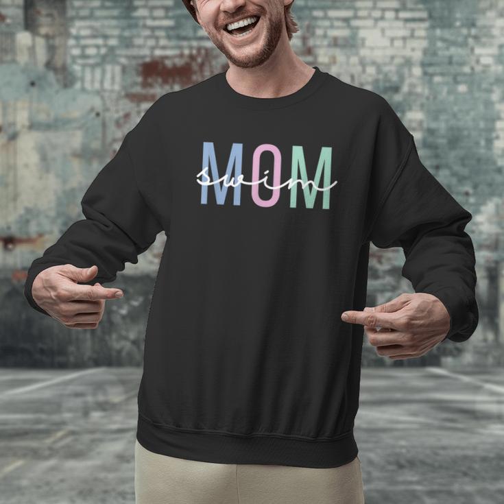 Swimming Sport Ideas For Everybody Women's Swim Mom Swim Team Swimmers Mother Men Graphic Sweatshirt
