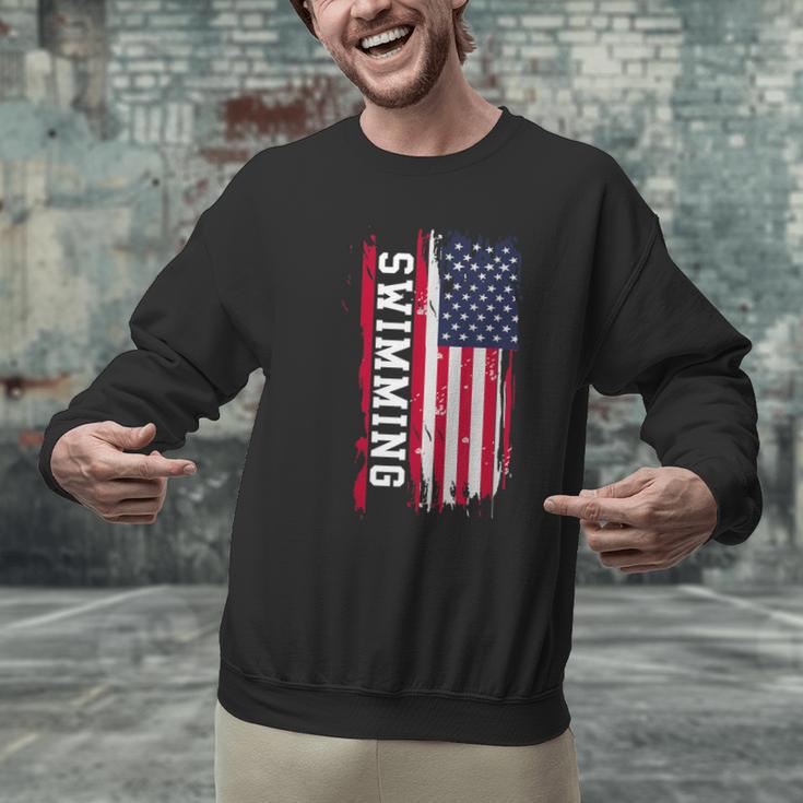 Swimming And Swimmers Men Graphic Sweatshirt