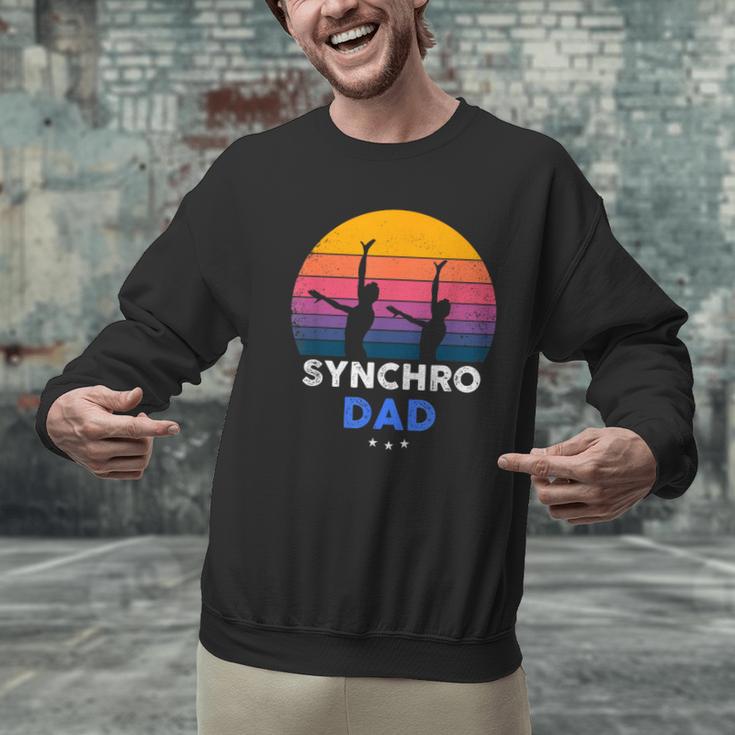 Synchronized Swimming Synchro Dad Men Graphic Sweatshirt Synchronized Swimming Synchro Dad Men Graphic Sweatshirt
