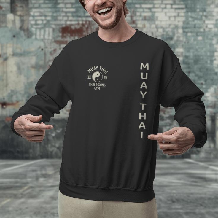 Thai Boxing Muay Thai Men Graphic Sweatshirt Thai Boxing Muay Thai Men Graphic Sweatshirt