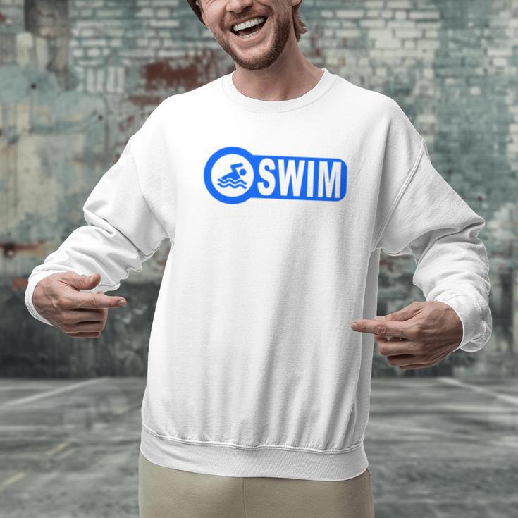 2 Sided Print Swimming Teacher Swim Instructor Swim Lessons Men Graphic Sweatshirt 2 Sided Print Swimming Teacher Swim Instructor Swim Lessons Men Graphic Sweatshirt