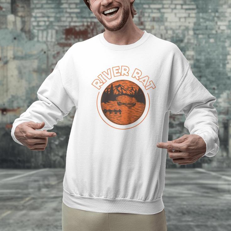 Canoe Canoeing Retro River Rat Raglan Baseball Tee Men Graphic Sweatshirt Canoe Canoeing Retro River Rat Raglan Baseball Tee Men Graphic Sweatshirt