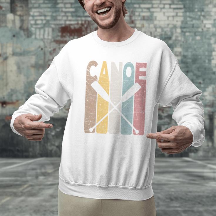 Canoe Vintage Canoeing Retro Canoe Paddling Men Graphic Sweatshirt Canoe Vintage Canoeing Retro Canoe Paddling Men Graphic Sweatshirt