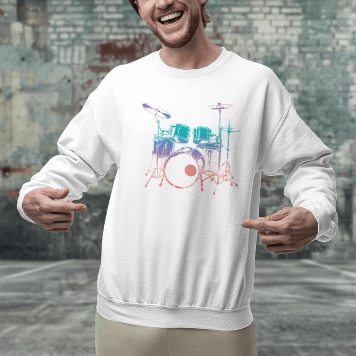 Drum Kit Drummer Graphic Men Graphic Sweatshirt Drum Kit Drummer Graphic Men Graphic Sweatshirt