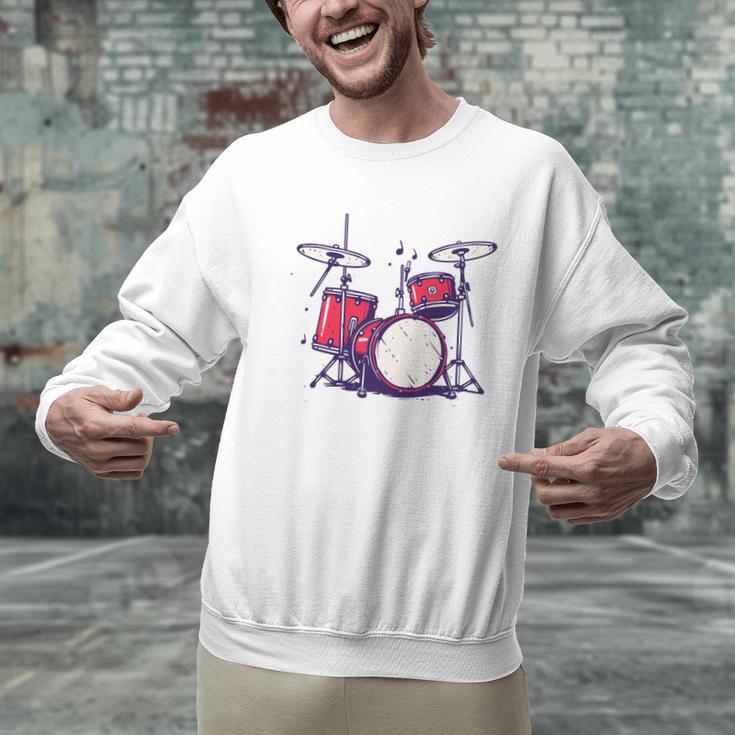 Drum Kit Electronic Drums Sweatshirt Men Graphic Sweatshirt Drum Kit Electronic Drums Sweatshirt Men Graphic Sweatshirt