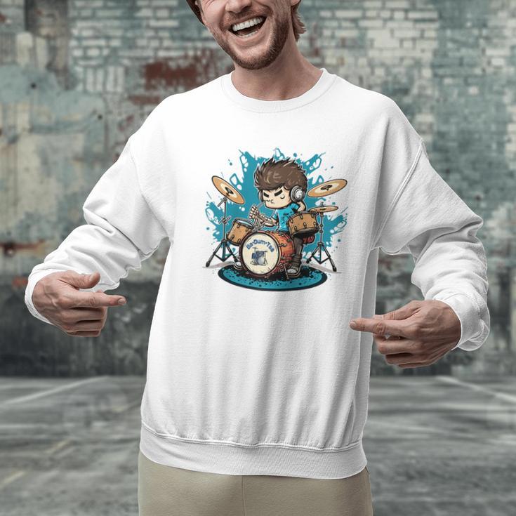 Drum Set Drumming Drummers Drum Kits Music Raglan Baseball Tee Men Graphic Sweatshirt Drum Set Drumming Drummers Drum Kits Music Raglan Baseball Tee Men Graphic Sweatshirt