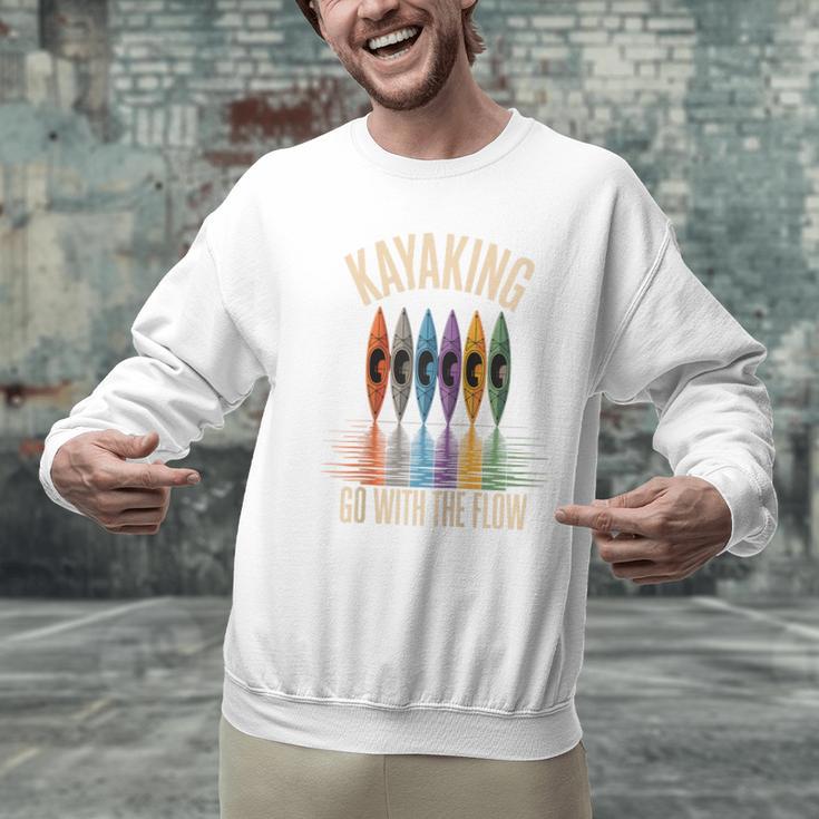 Kayak And Canoe Lake Fun Raglan Baseball Tee Men Graphic Sweatshirt Kayak And Canoe Lake Fun Raglan Baseball Tee Men Graphic Sweatshirt