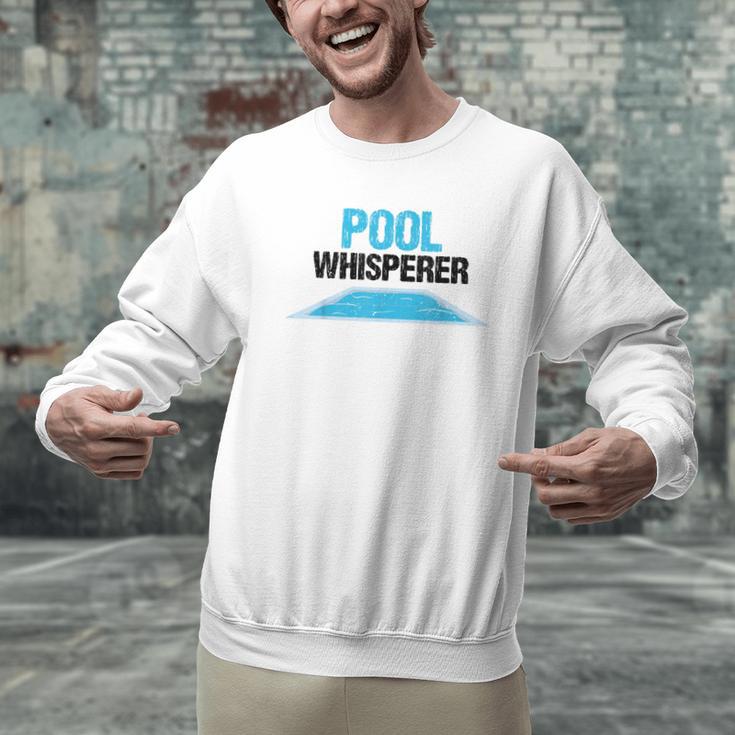 Pool Guy For Swimming Pool Boy And Pool Cleaner Men Graphic Sweatshirt