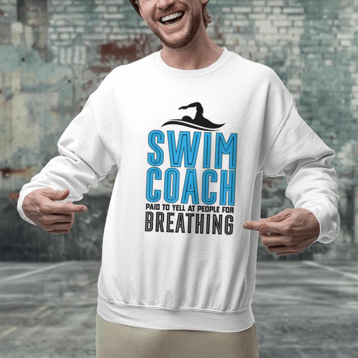 Swim Coach Swimmer Coach Swimming Coach Men Graphic Sweatshirt Swim Coach Swimmer Coach Swimming Coach Men Graphic Sweatshirt
