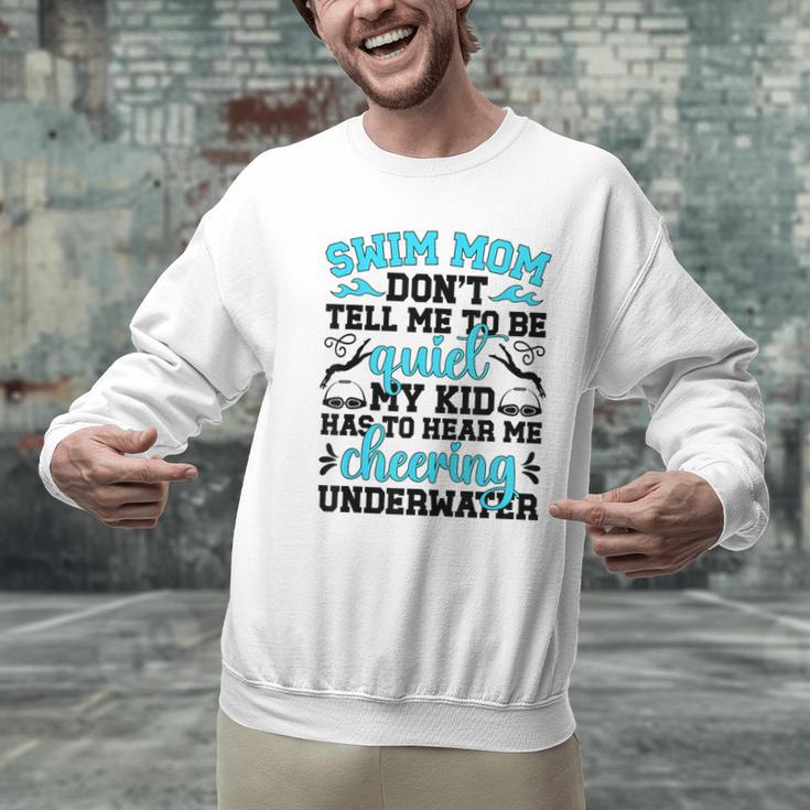 Swim Mom Swimming Mama Of A Swimmer Mom Swim Mother Men Graphic Sweatshirt Swim Mom Swimming Mama Of A Swimmer Mom Swim Mother Men Graphic Sweatshirt
