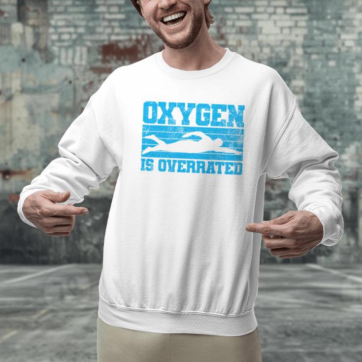 Swimming Swimmer Swim Men Graphic Sweatshirt