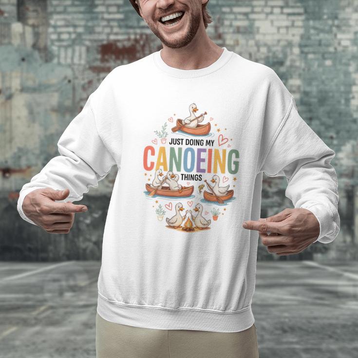 Women's Canoeing Canoe Paddle Water Flatwater Recreational Men Graphic Sweatshirt Women's Canoeing Canoe Paddle Water Flatwater Recreational Men Graphic Sweatshirt