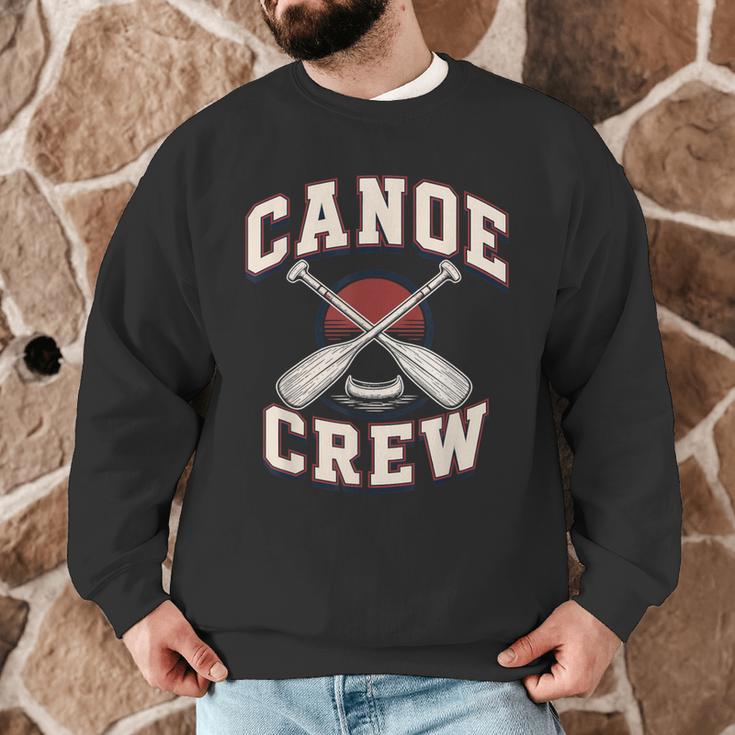 Canoe Crew Paddling Team Retro Graphic Men Graphic Sweatshirt Canoe Crew Paddling Team Retro Graphic Men Graphic Sweatshirt