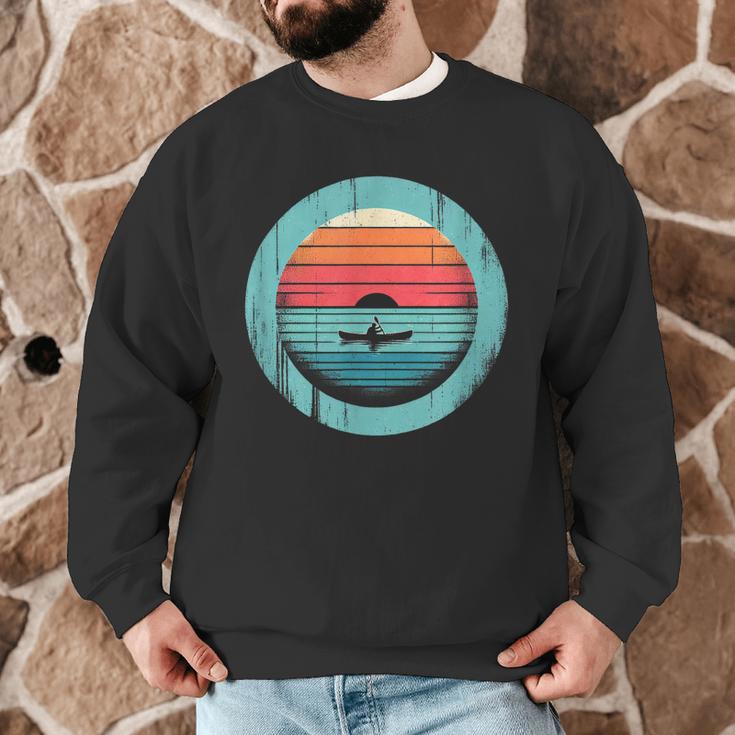 Canoe Sunset Men Graphic Sweatshirt