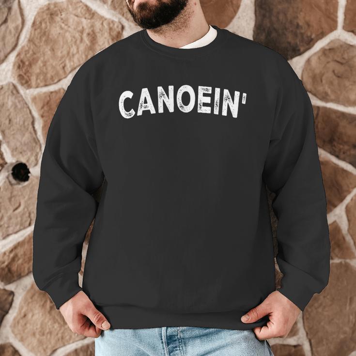 Canoein' Men Graphic Sweatshirt