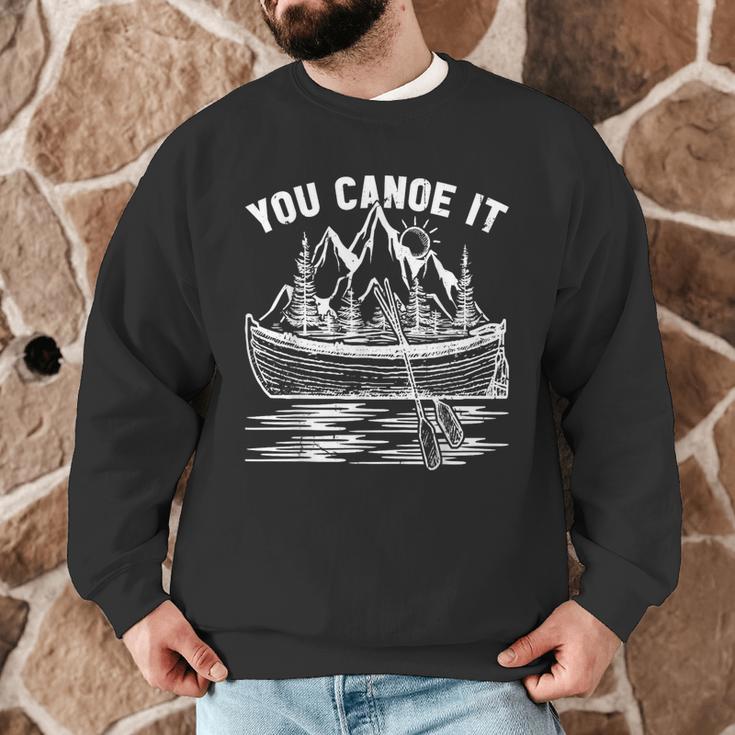 Canoeing Canoe Men Graphic Sweatshirt