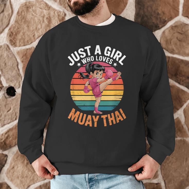 Girls Muay Thai Men Graphic Sweatshirt Girls Muay Thai Men Graphic Sweatshirt