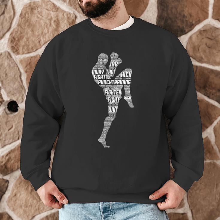Muay Thai Thai Boxes Taekwondo Men Boys Children Men Graphic Sweatshirt