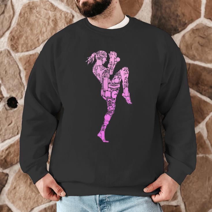 Muay Thai Thai Boxing Women Girls Children Men Graphic Sweatshirt