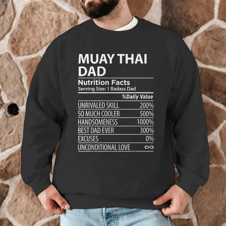 Muay Thai Dad Nutrition Facts Muay Thai Dad Men Graphic Sweatshirt Muay Thai Dad Nutrition Facts Muay Thai Dad Men Graphic Sweatshirt