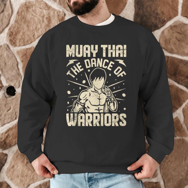 Muay Thai The Dance Of Warriors Muay Thai Men Graphic Sweatshirt Muay Thai The Dance Of Warriors Muay Thai Men Graphic Sweatshirt