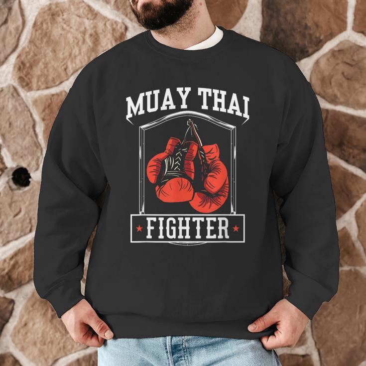 Muay Thai Fighter Hobby Boxing Martial Arts Men Graphic Sweatshirt Muay Thai Fighter Hobby Boxing Martial Arts Men Graphic Sweatshirt