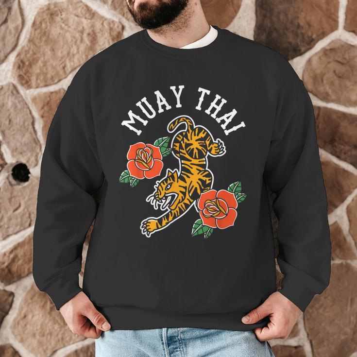 Muay Thai Fighter Hobby Martial Arts Boxing Men Graphic Sweatshirt Muay Thai Fighter Hobby Martial Arts Boxing Men Graphic Sweatshirt