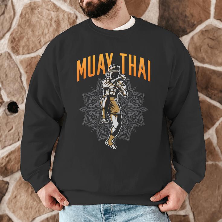 Muay Thai Hobby Martial Arts Fighter Boxing Men Graphic Sweatshirt Muay Thai Hobby Martial Arts Fighter Boxing Men Graphic Sweatshirt