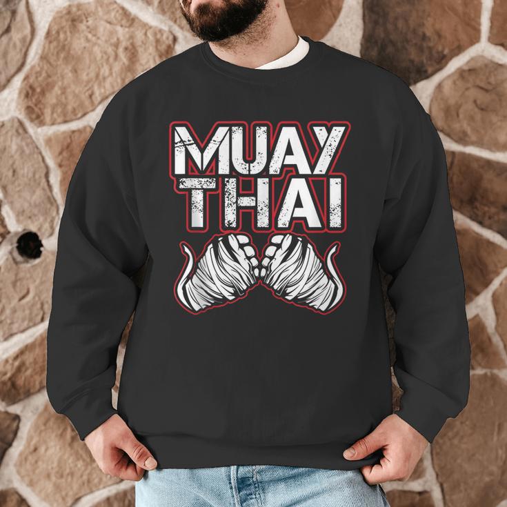 Muay Thai Lover For Fight Fans Men Graphic Sweatshirt
