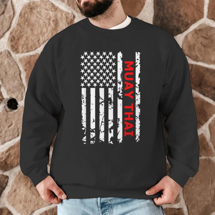 Muay Thai Martial Arts Men Graphic Sweatshirt Muay Thai Martial Arts Men Graphic Sweatshirt