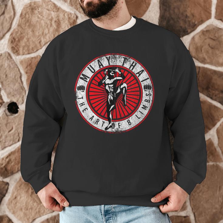 Muay Thai Men Graphic Sweatshirt Muay Thai Men Graphic Sweatshirt