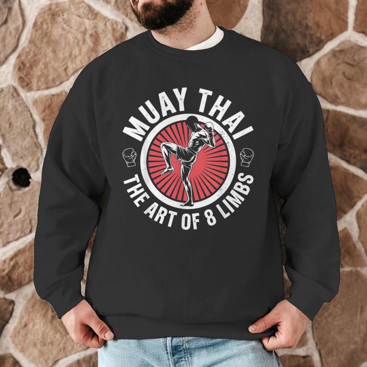 Muay Thai For Men Women Kids Mixed Martial Arts Men Graphic Sweatshirt Muay Thai For Men Women Kids Mixed Martial Arts Men Graphic Sweatshirt