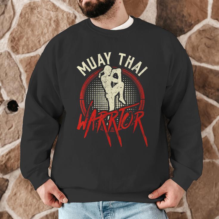 Muay Thai Warrior Fighter Boxing Martial Arts Hobby Men Graphic Sweatshirt Muay Thai Warrior Fighter Boxing Martial Arts Hobby Men Graphic Sweatshirt