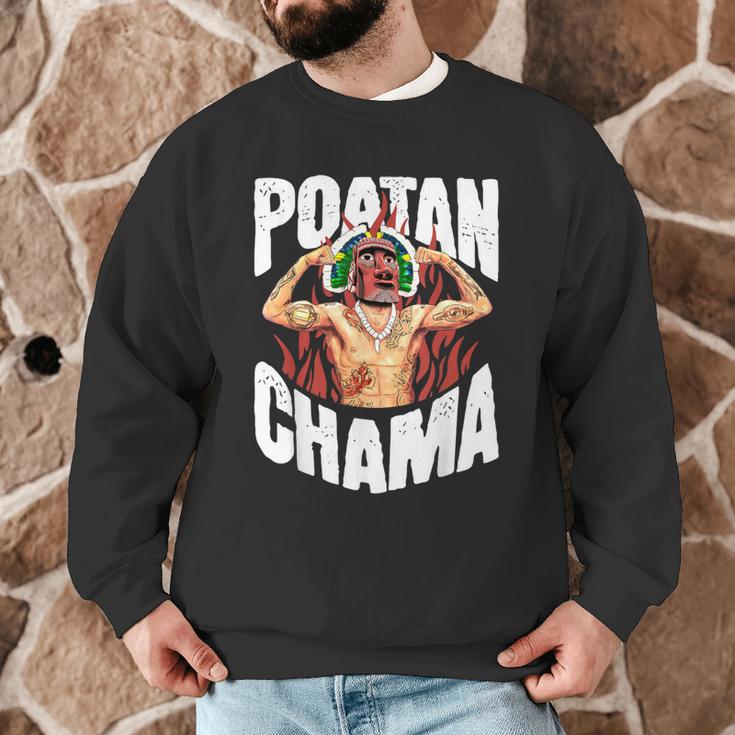 POATAN CHAMA MMA Fan JJB Boxing Muay Thai Kickboxing Men Graphic Sweatshirt POATAN CHAMA MMA Fan JJB Boxing Muay Thai Kickboxing Men Graphic Sweatshirt
