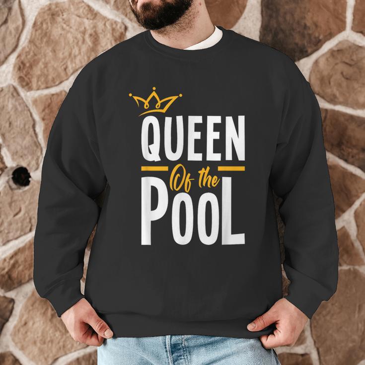 Queen Of The Pool Swimmers Swimming Swimmer Men Graphic Sweatshirt