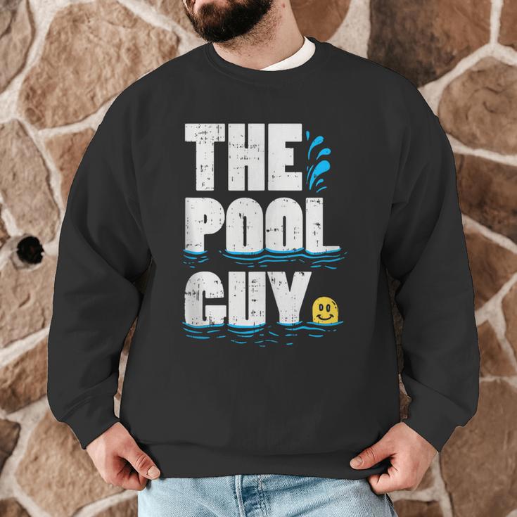 Summer Pool Guy Swimming Pool Boy Men Graphic Sweatshirt Summer Pool Guy Swimming Pool Boy Men Graphic Sweatshirt
