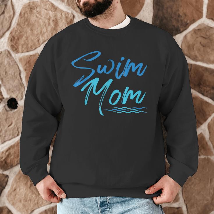 Swim Mom Swimming Cute Men Graphic Sweatshirt Swim Mom Swimming Cute Men Graphic Sweatshirt