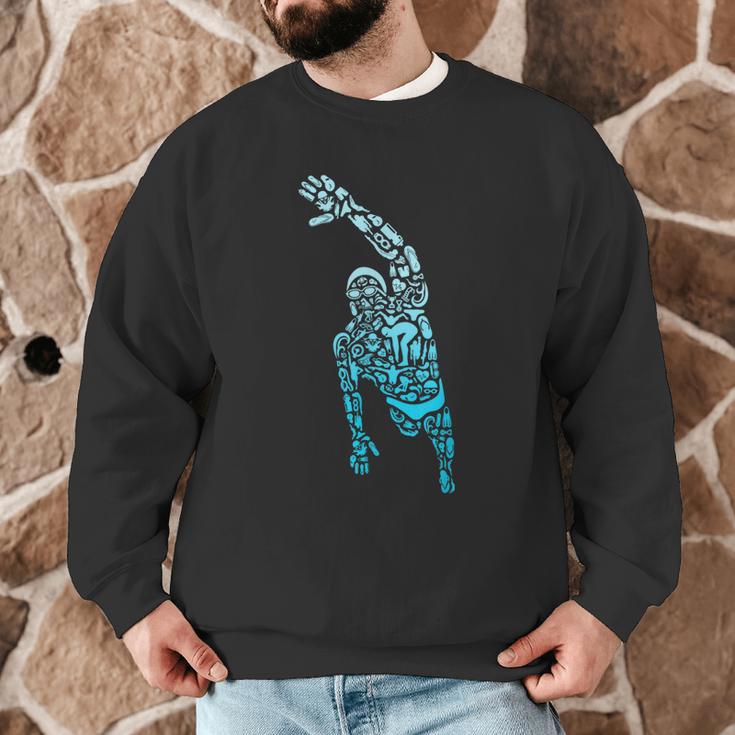 Swim Sport Athletes Swimmer Dad Boys Competitive Swimming Men Graphic Sweatshirt Swim Sport Athletes Swimmer Dad Boys Competitive Swimming Men Graphic Sweatshirt