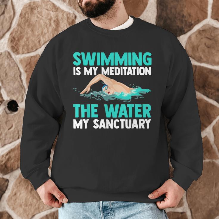 Swim Swimmers Swimming Men Graphic Sweatshirt Swim Swimmers Swimming Men Graphic Sweatshirt