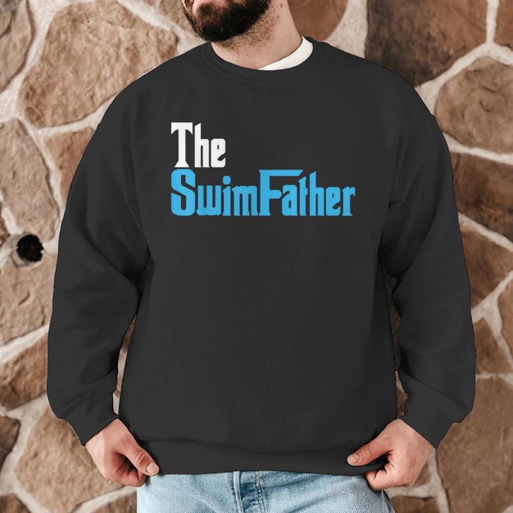 The SwimFather Saying Tee For Swimming Fatehrs Men Graphic Sweatshirt The SwimFather Saying Tee For Swimming Fatehrs Men Graphic Sweatshirt