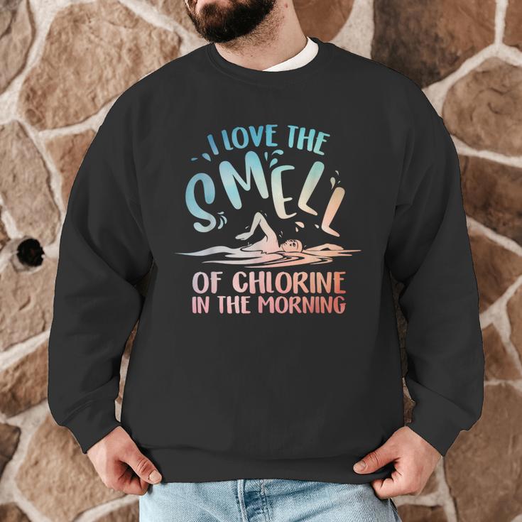 Swimmer Art For Men Women Swim Team Coach Swimming Men Graphic Sweatshirt
