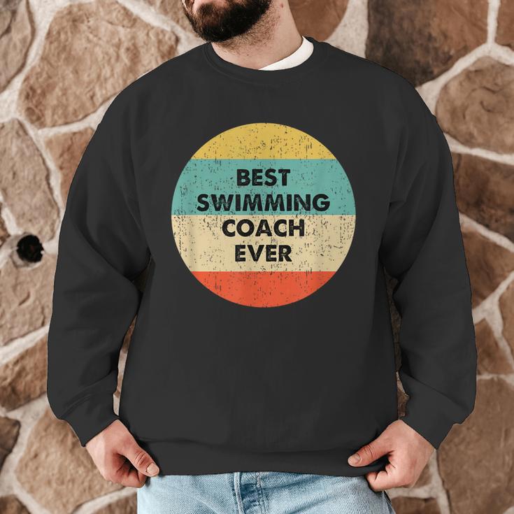 Swimming Coach Men Graphic Sweatshirt Swimming Coach Men Graphic Sweatshirt