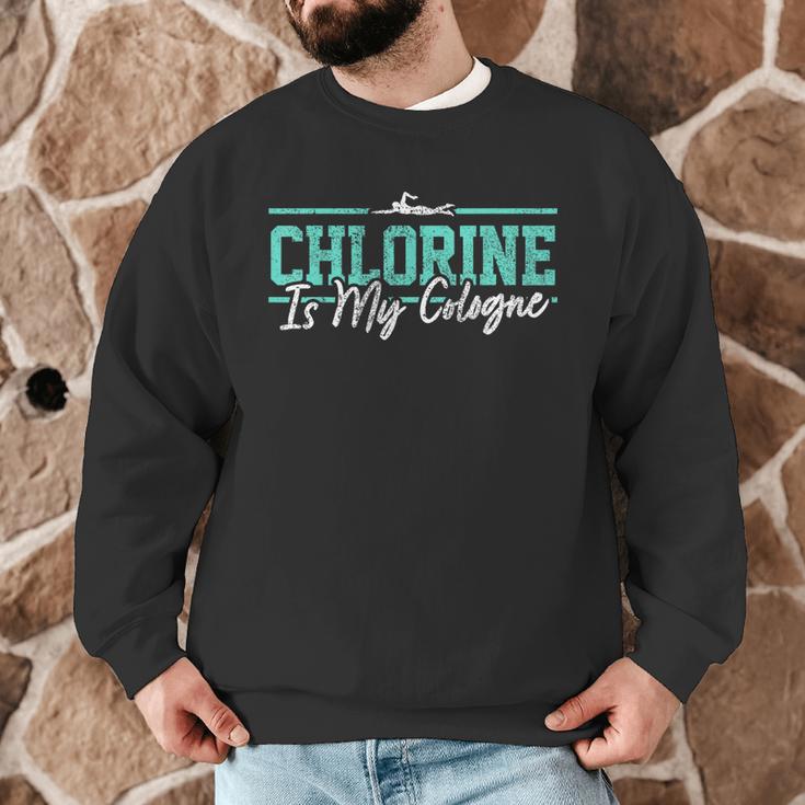 Swimming Humor Swimmer Chlorine Joke Swim Men Graphic Sweatshirt Swimming Humor Swimmer Chlorine Joke Swim Men Graphic Sweatshirt