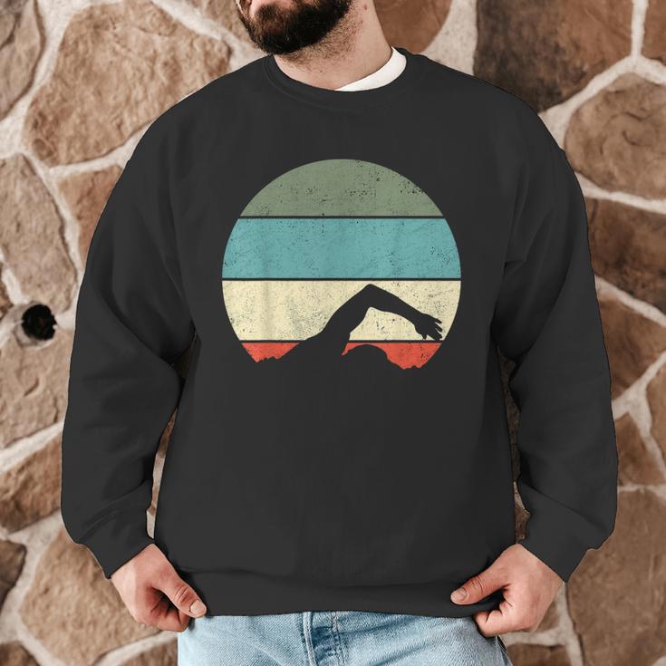 Swimming Men Graphic Sweatshirt